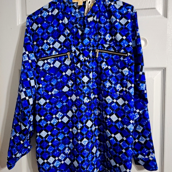 MICHAEL KORS LONG SLEEVES TOP BLOUSE - Picture 5 of 12